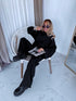 LARGE SIZE set "MANHATTAN" - BLACK